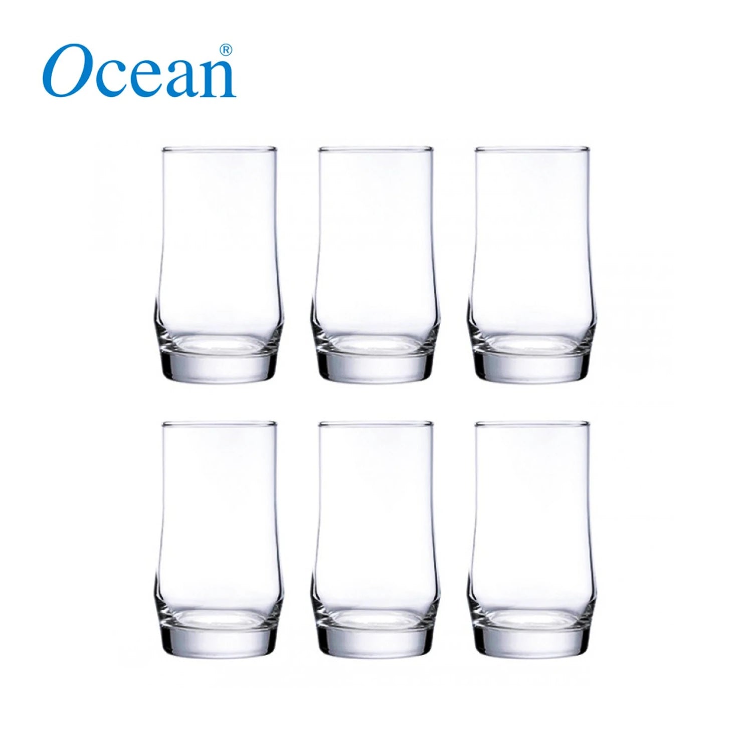 Ocean scirocco hi ball tumbler Shop Cups Set, 6 pieces - 410 ml