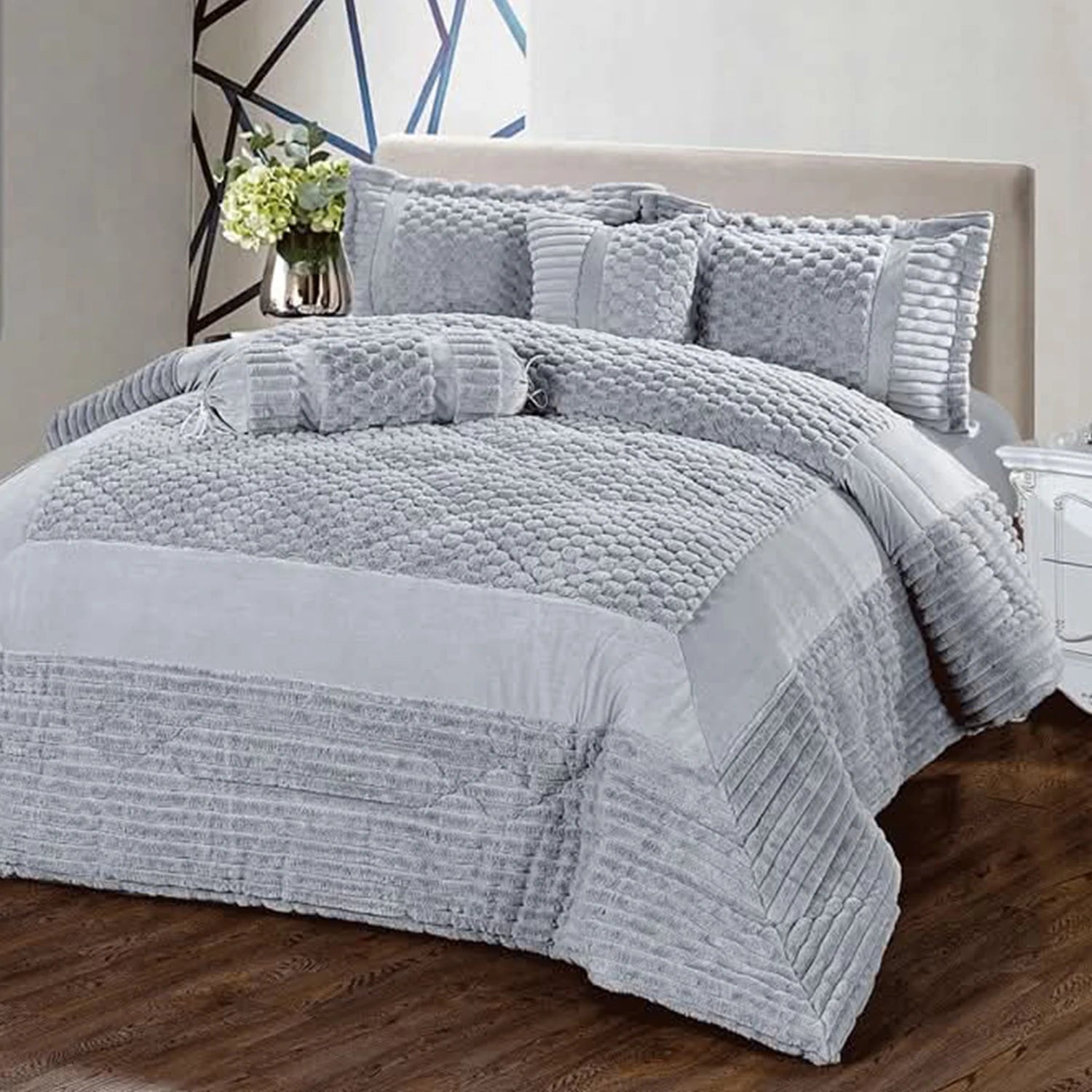 Elsrougy Karma Quilt Set, 5 Pieces