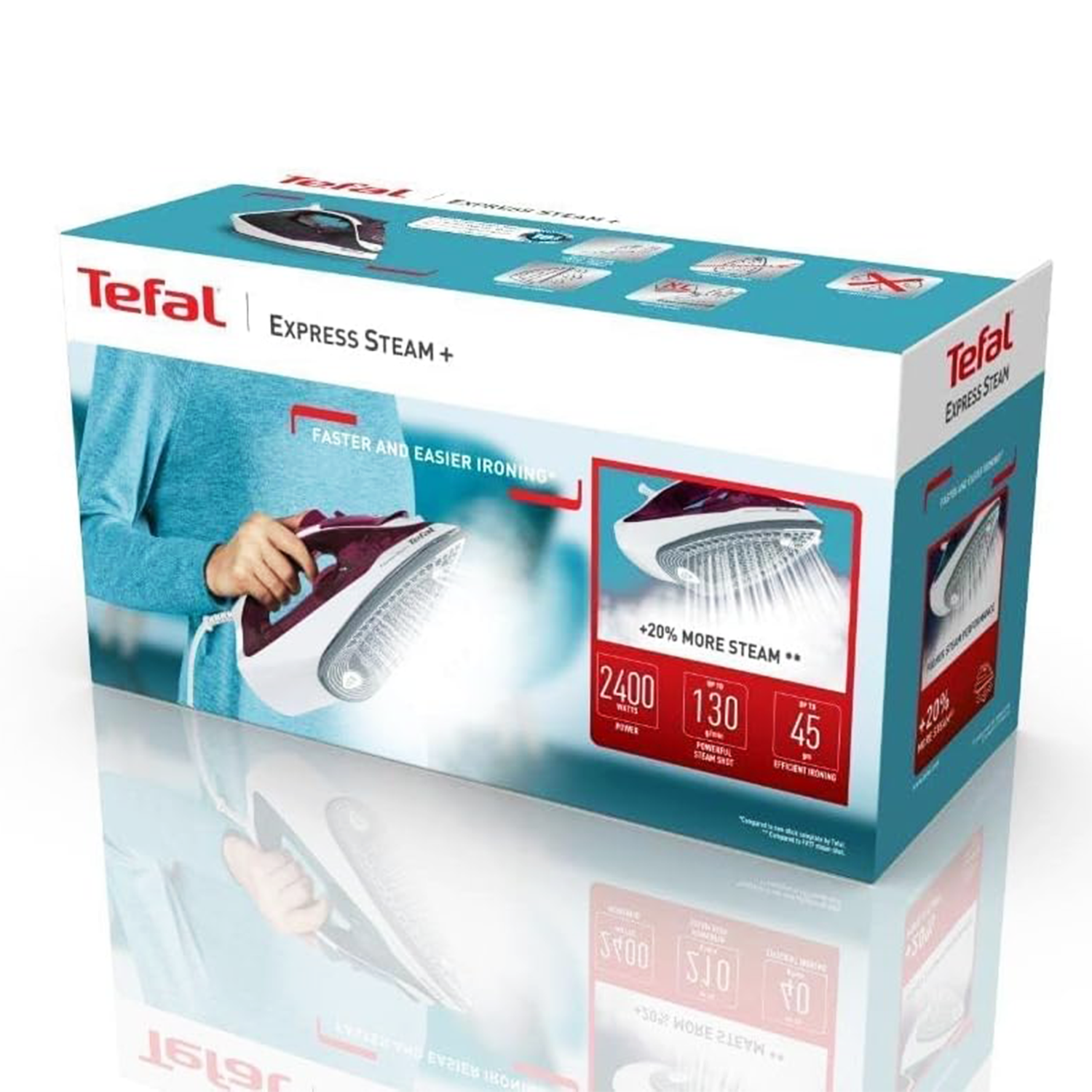 Tefal  Steam Iron, 2500  Watt, • FV2868E2