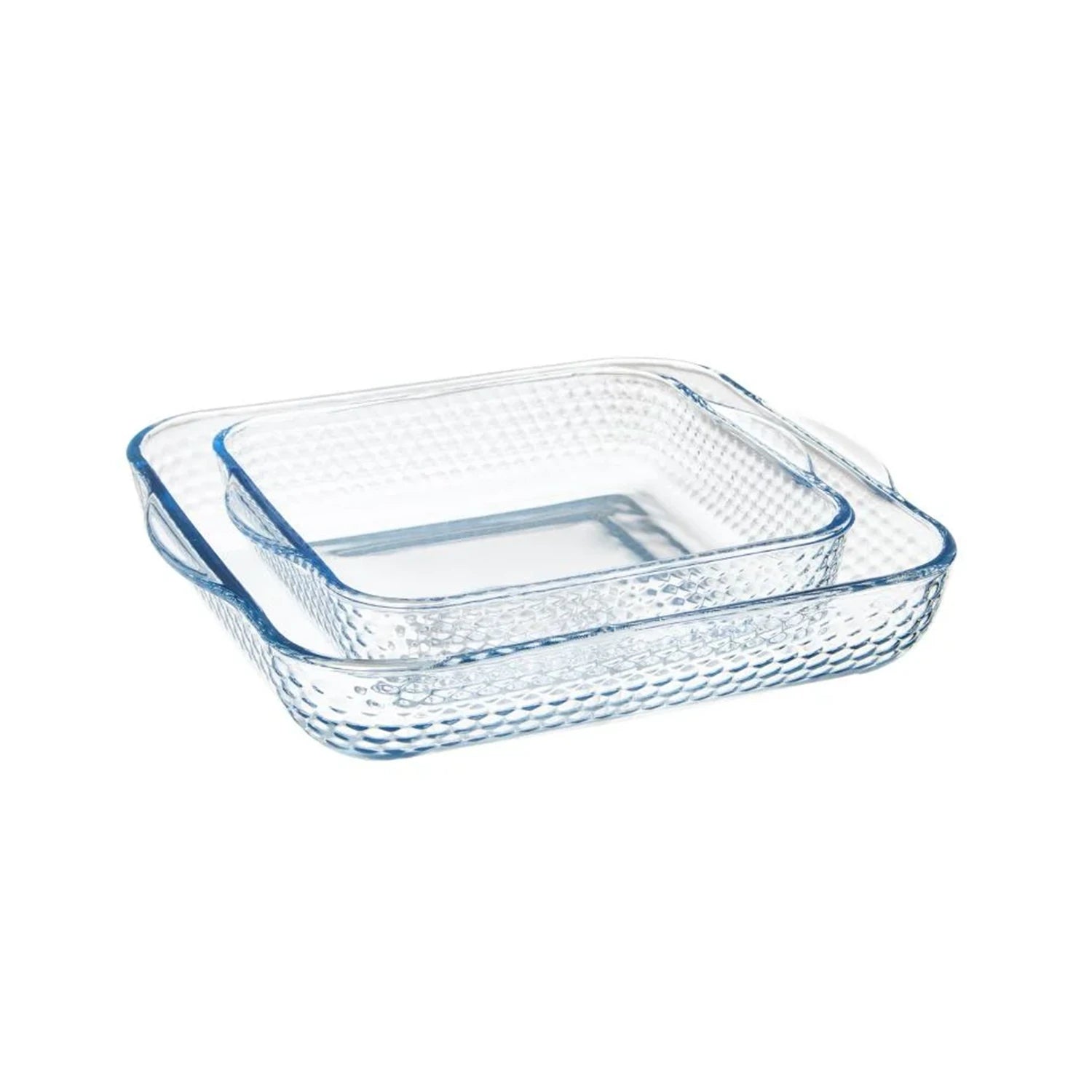 Pyrex Thermal Square  Set, 2 Pcs