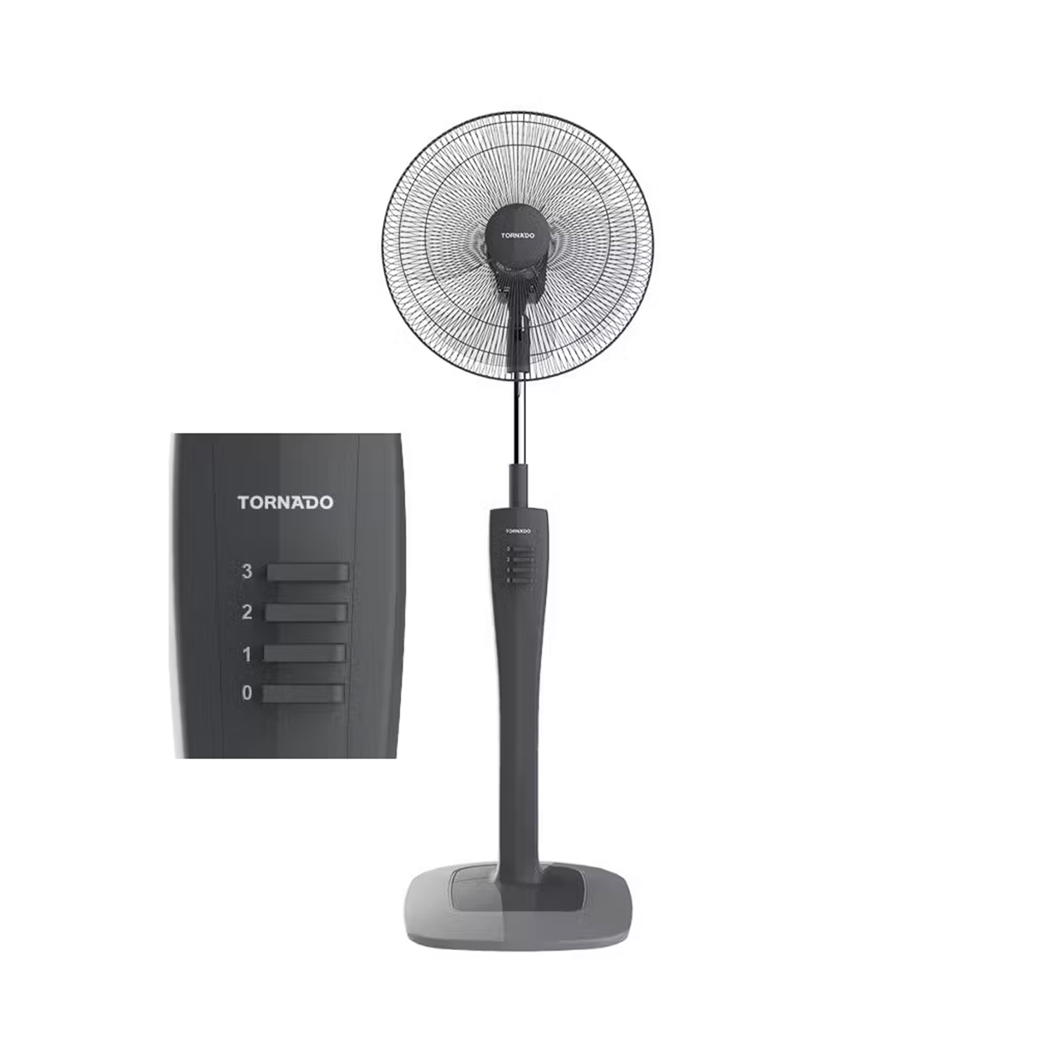 Tornado Stand Fan, 16 Inch, • TSF-74G