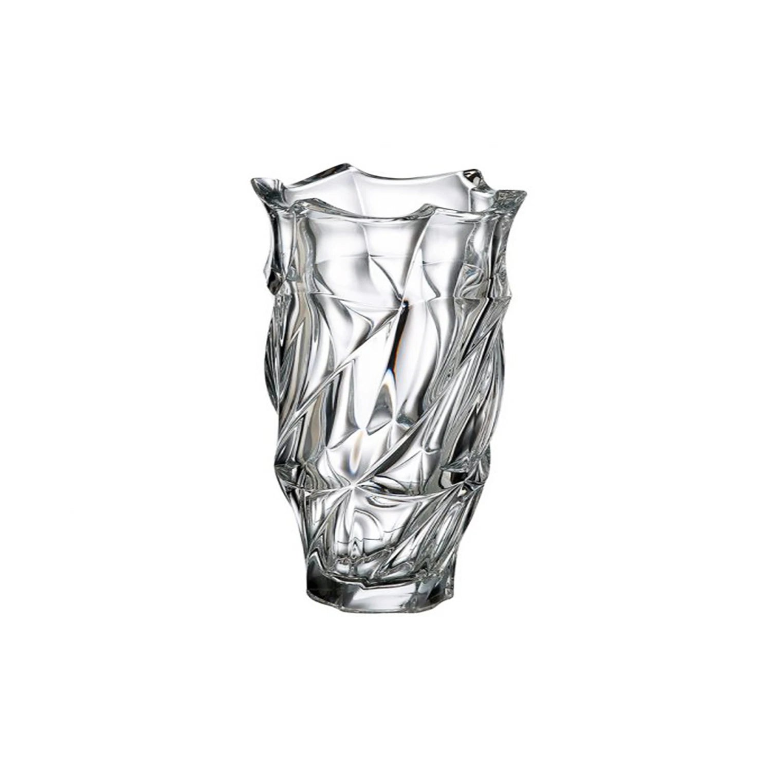 Bohemia Crystal Flamenco Vase, 300mm