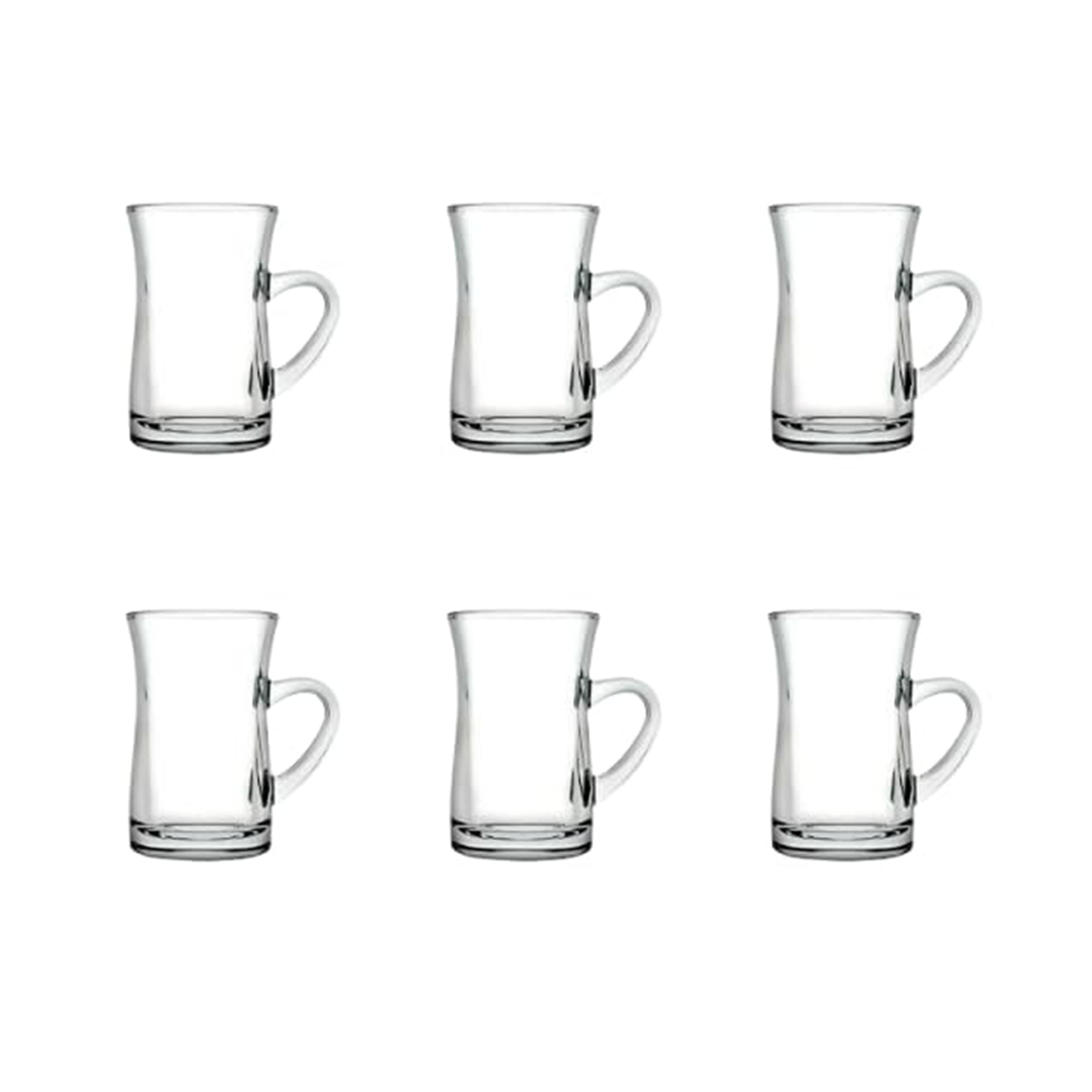 Pasabahce Mila Mug Set, 6 Pcs