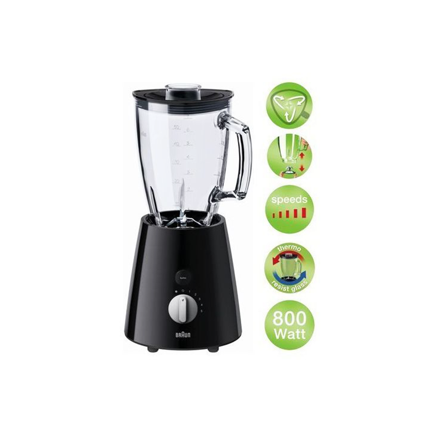 Braun  Blender, 800 Watt, •JB3060