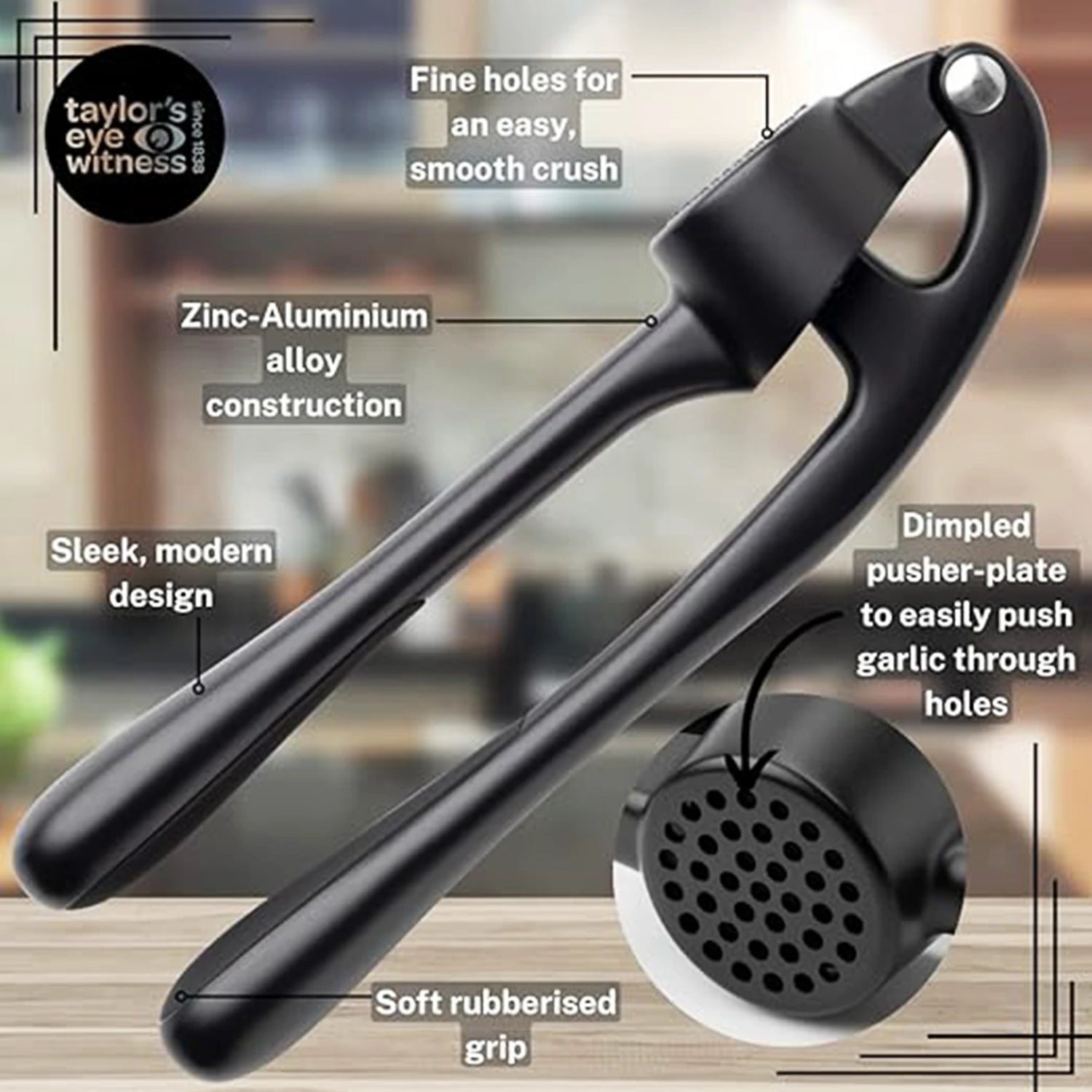 Duty metal Garlic Press