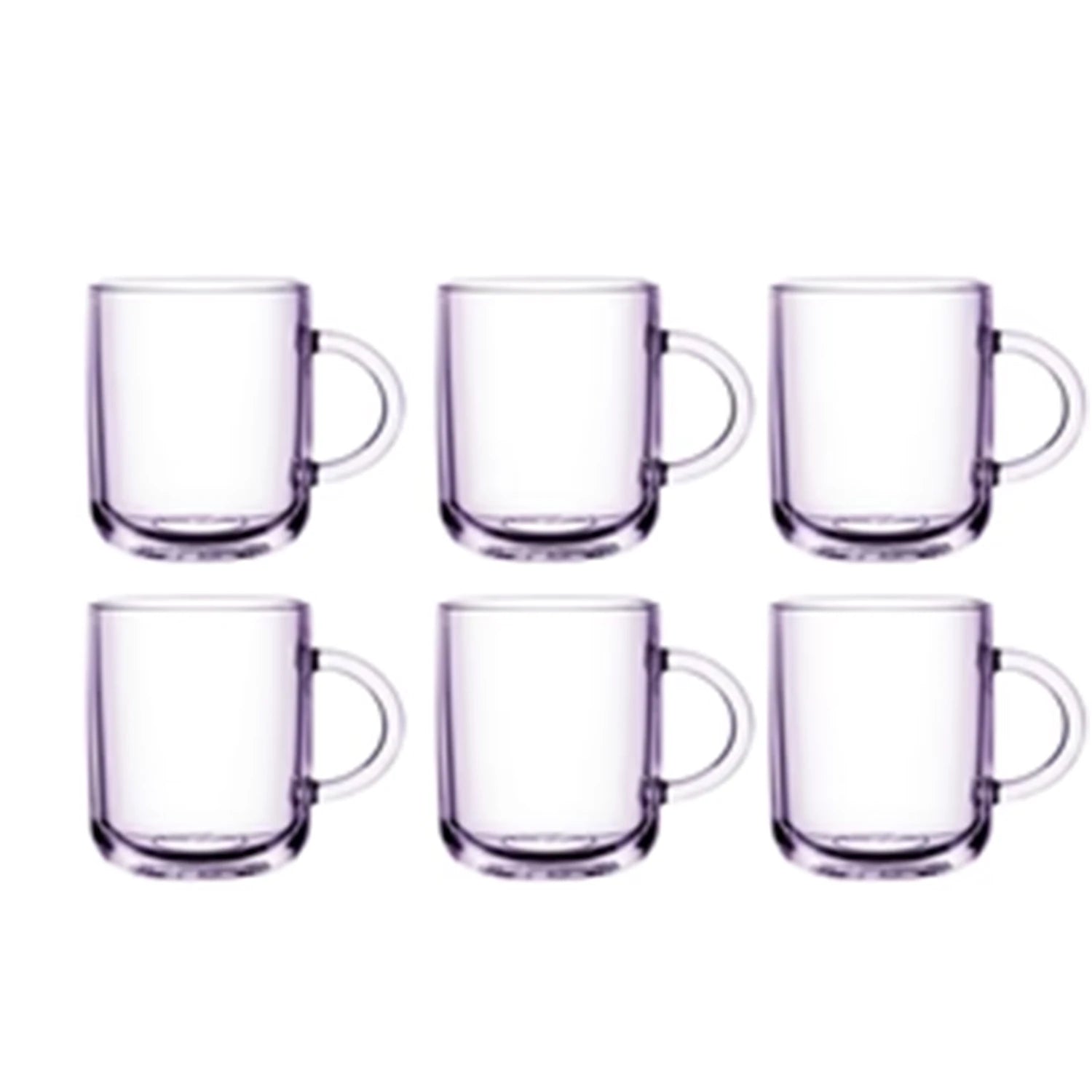 Pasabahce Iconic Mug Set, 6 Pcs