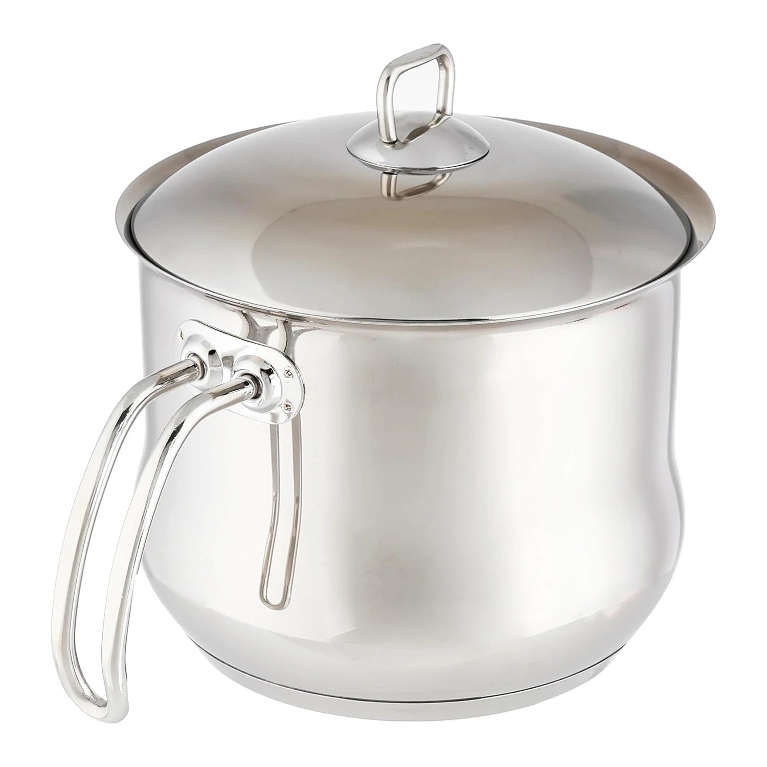 Zinox Curvy Stainless Steel Milk Pot, 16cm