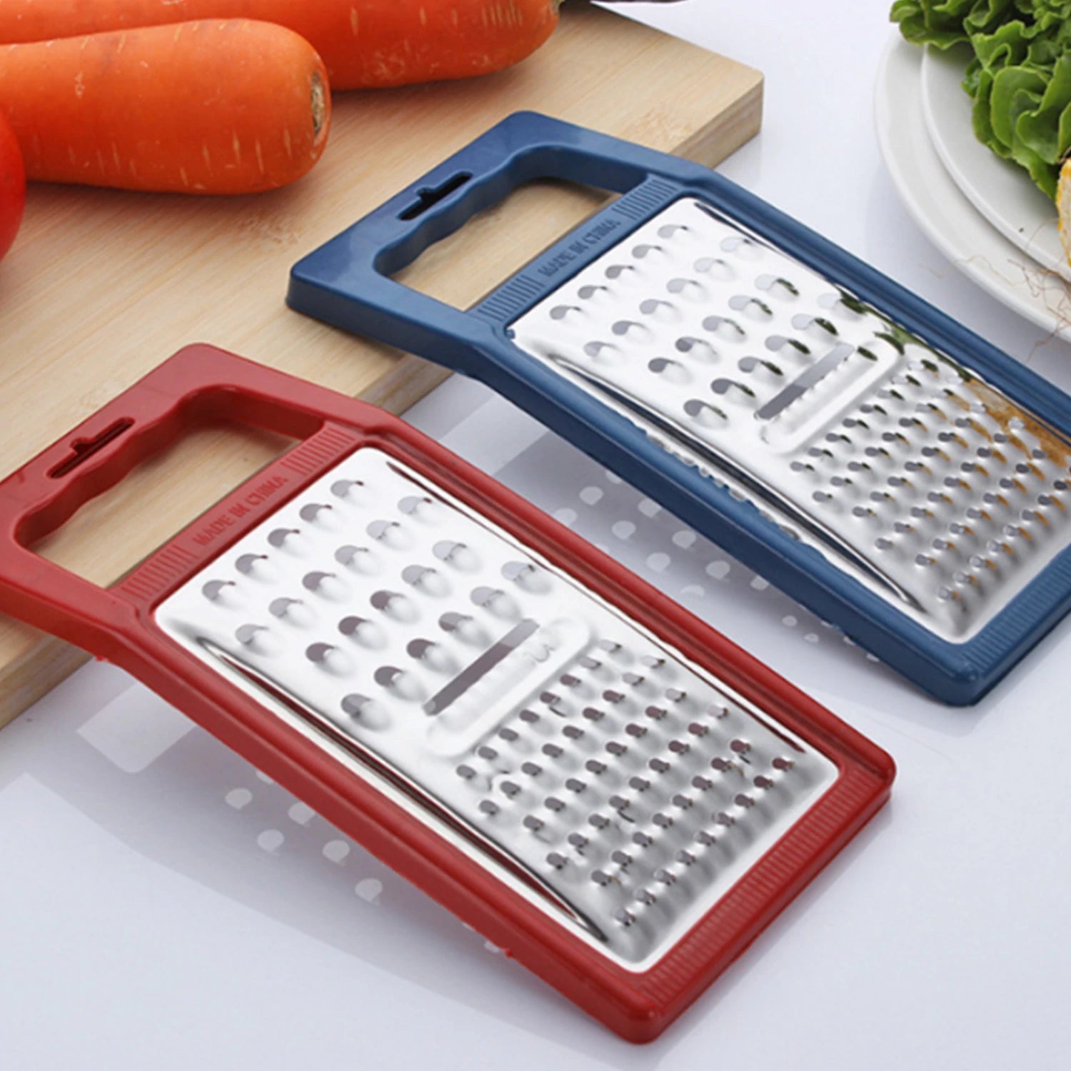 Multifunctional Fruit Potato Vegetable Hand Grater Peeler, Stainless Steel