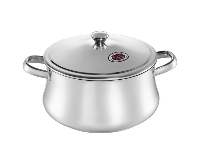 Zahran Stainless Steel Pot, 28 cm