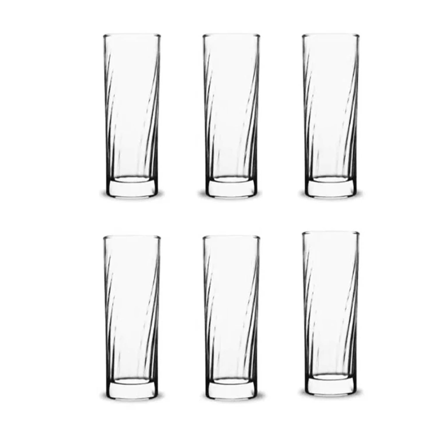 Pasabahce Hi Ball Glass "Optic Side", 6 pieces