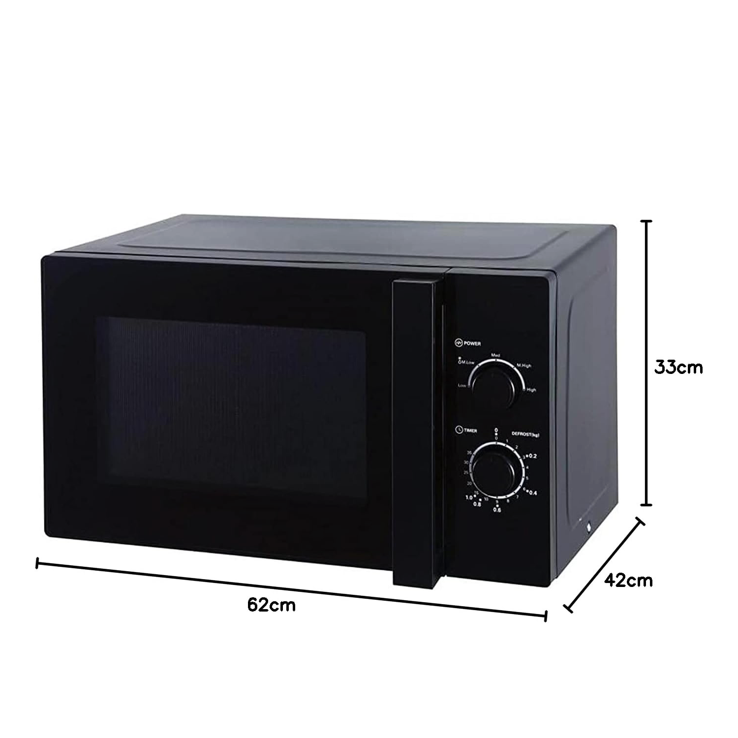 Tornado Microwave, 900 Watt, • TM-25MK