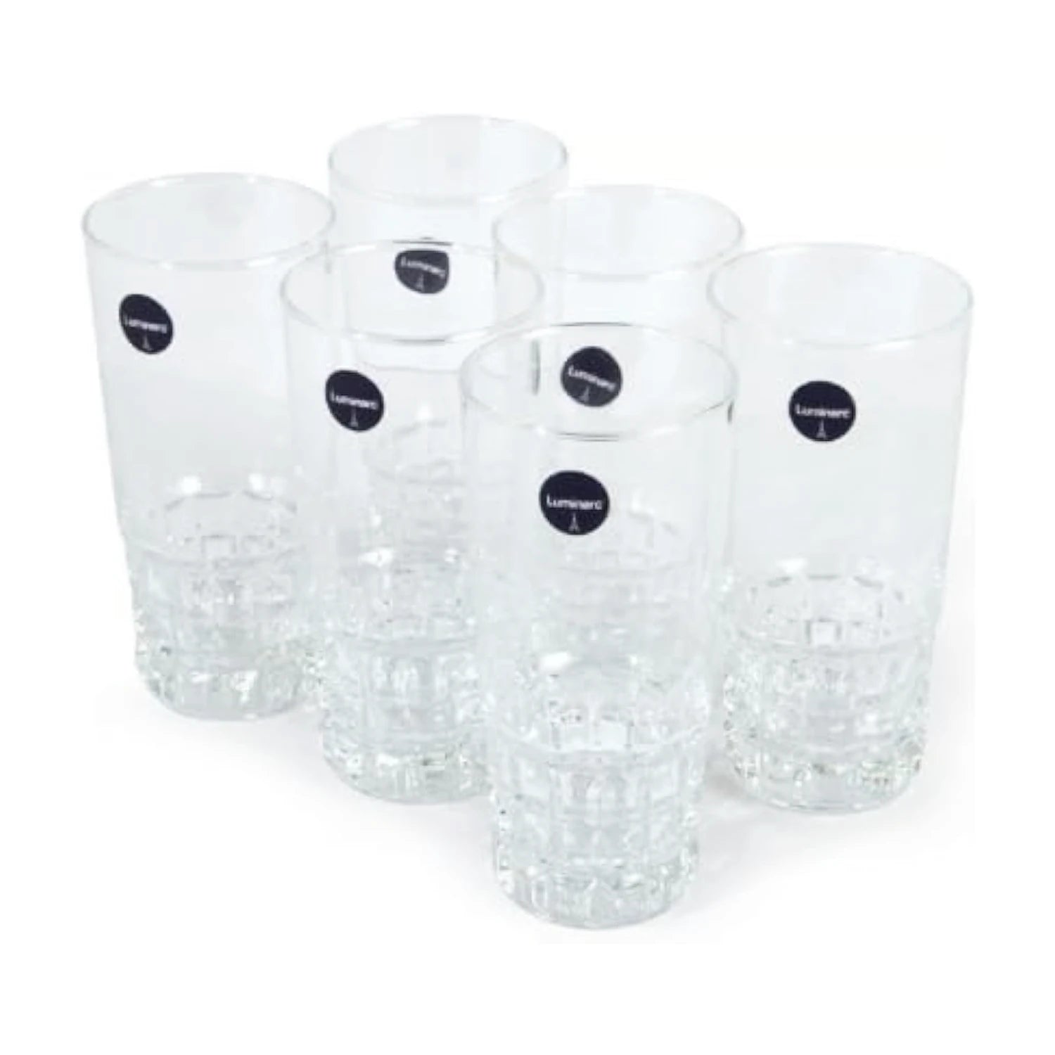 Luminarc Shop Quadrille Set, 6 pieces - 330 ml