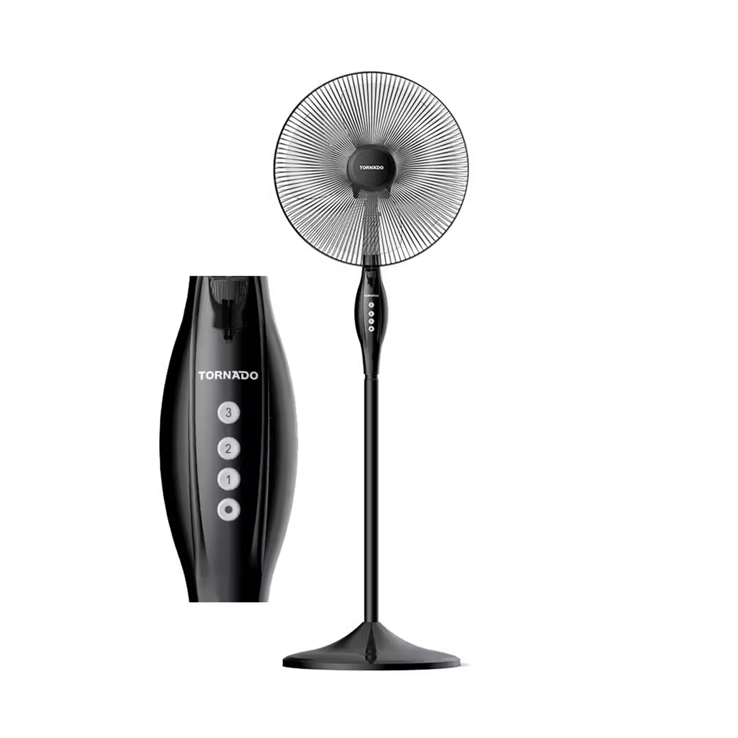 Tornado Stand Fan, 16 Inch, • TSF-16W