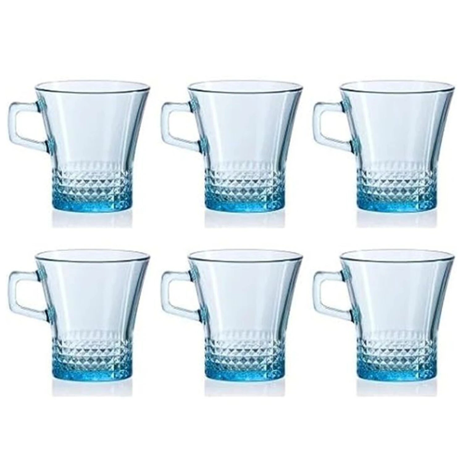 Pasabahce Kuvars Mug Set, 6 Pcs