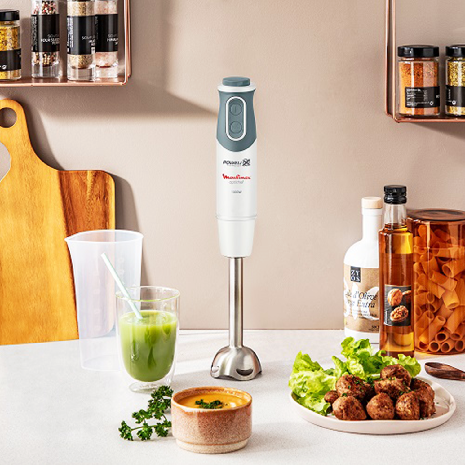 Moulinex Optichef Hand Blender, 1000 Watt, • DD6551EG