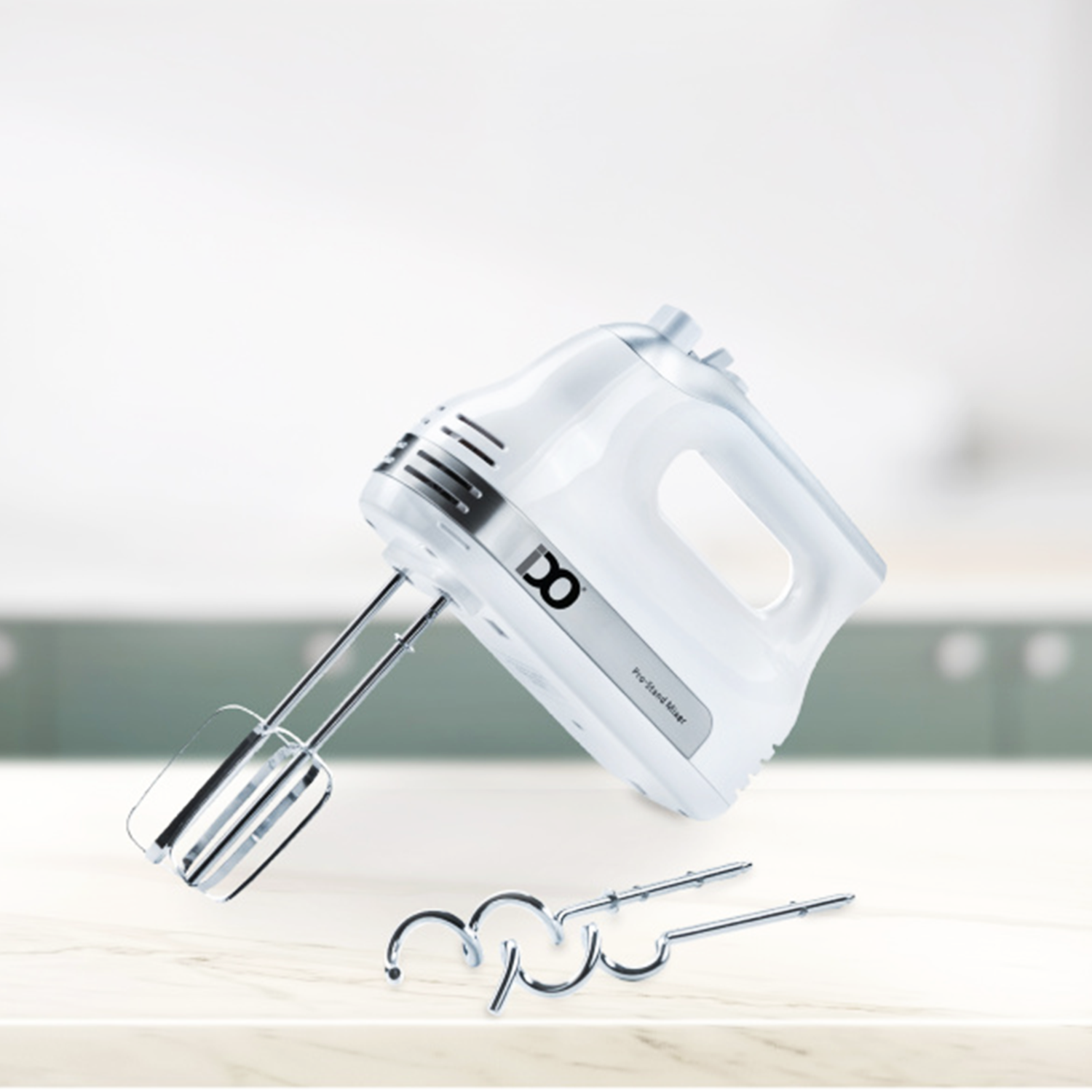 IDO Hand Mixer, 500 Watt, • HM500-WH