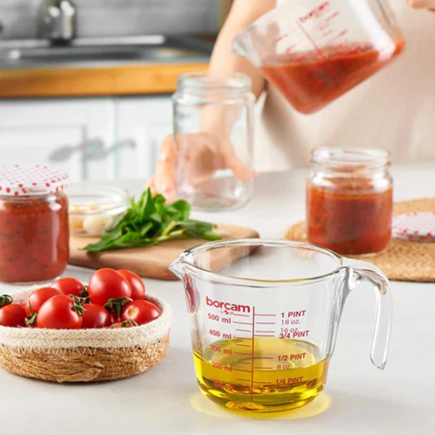 Borcam Mix & Prep Measuring Cup - 0.5 L