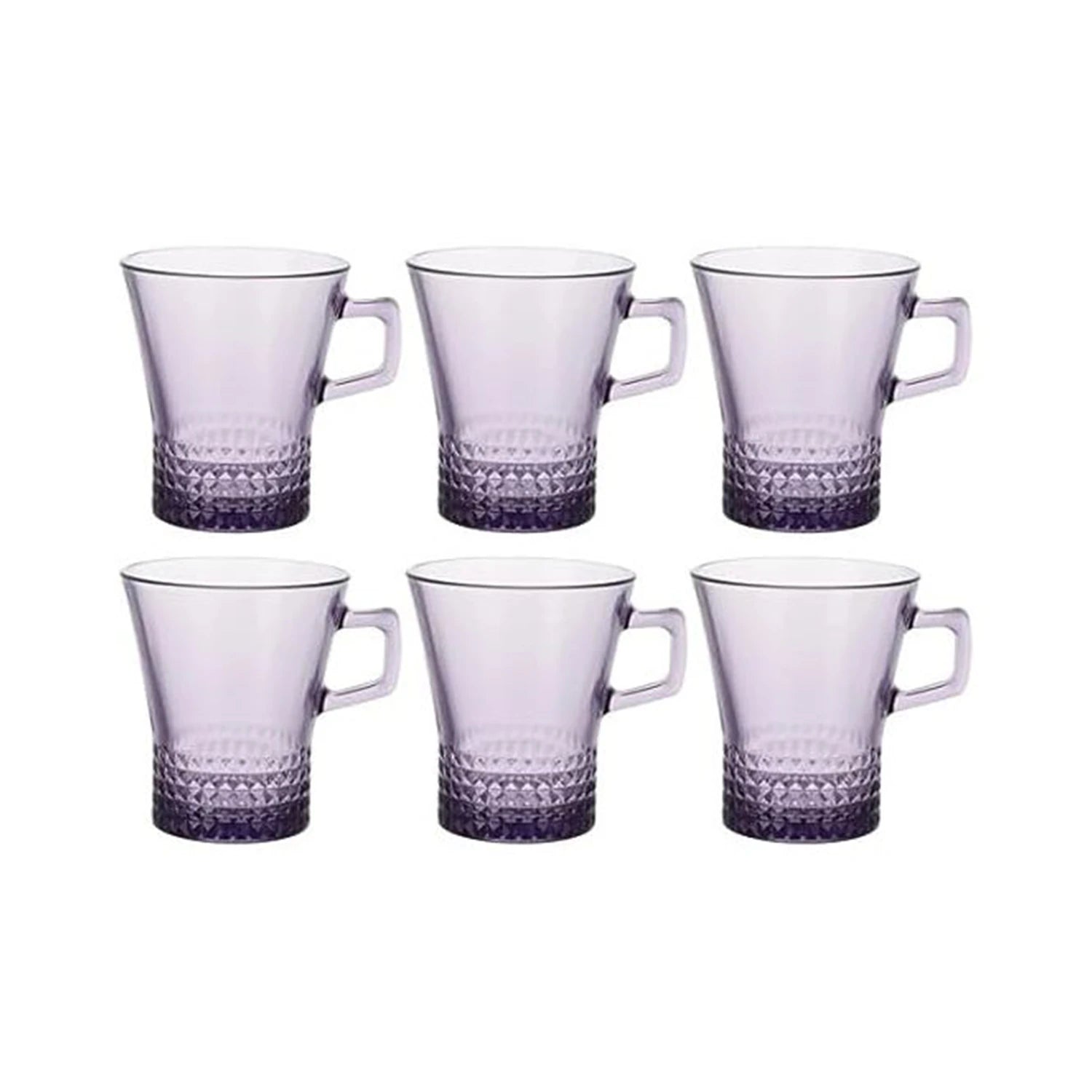 Pasabahce Kuvars Mug Set, 6 Pcs