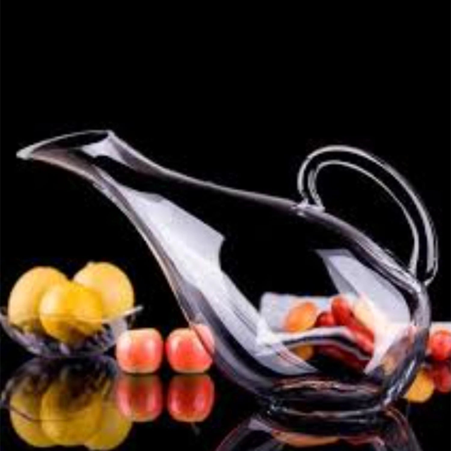 Swan High Capacity Decanter Red Wine Lead-free Crystal Glass With Handle Wine Jug The Jug