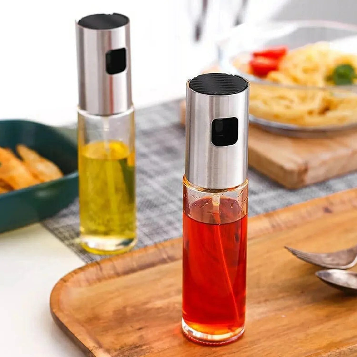 Oil Sprayer Bottle Glass Spray Mister for Cooking