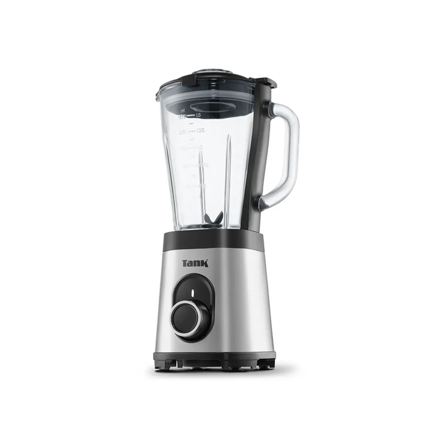 Tank Super Blender, 1.5L Glass Jug , 900ml BPA Free Plastic Bottle, 800 Watts, YB-S62k , 2-Year Warranty