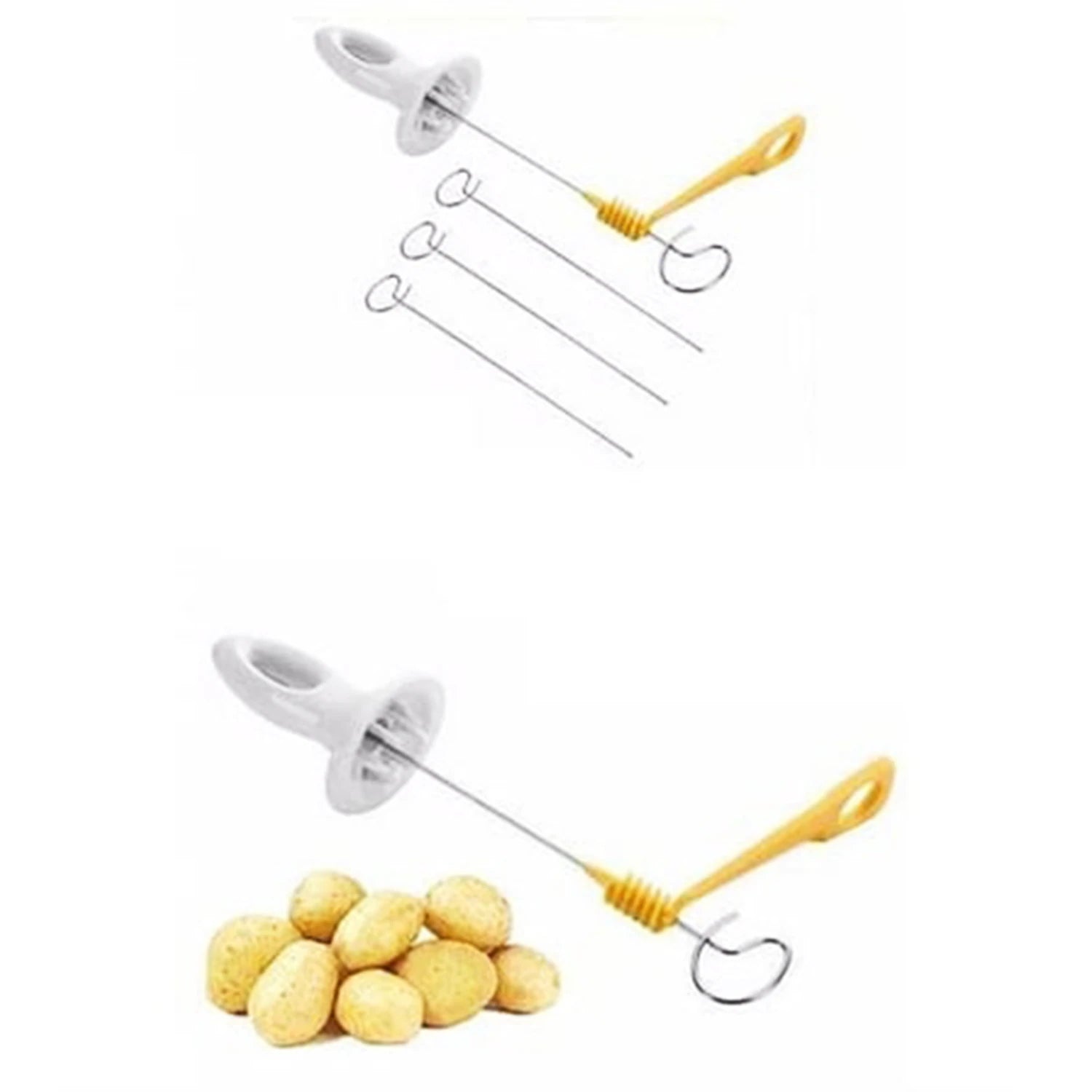 Spiral Potato Cutter, 4 pcs