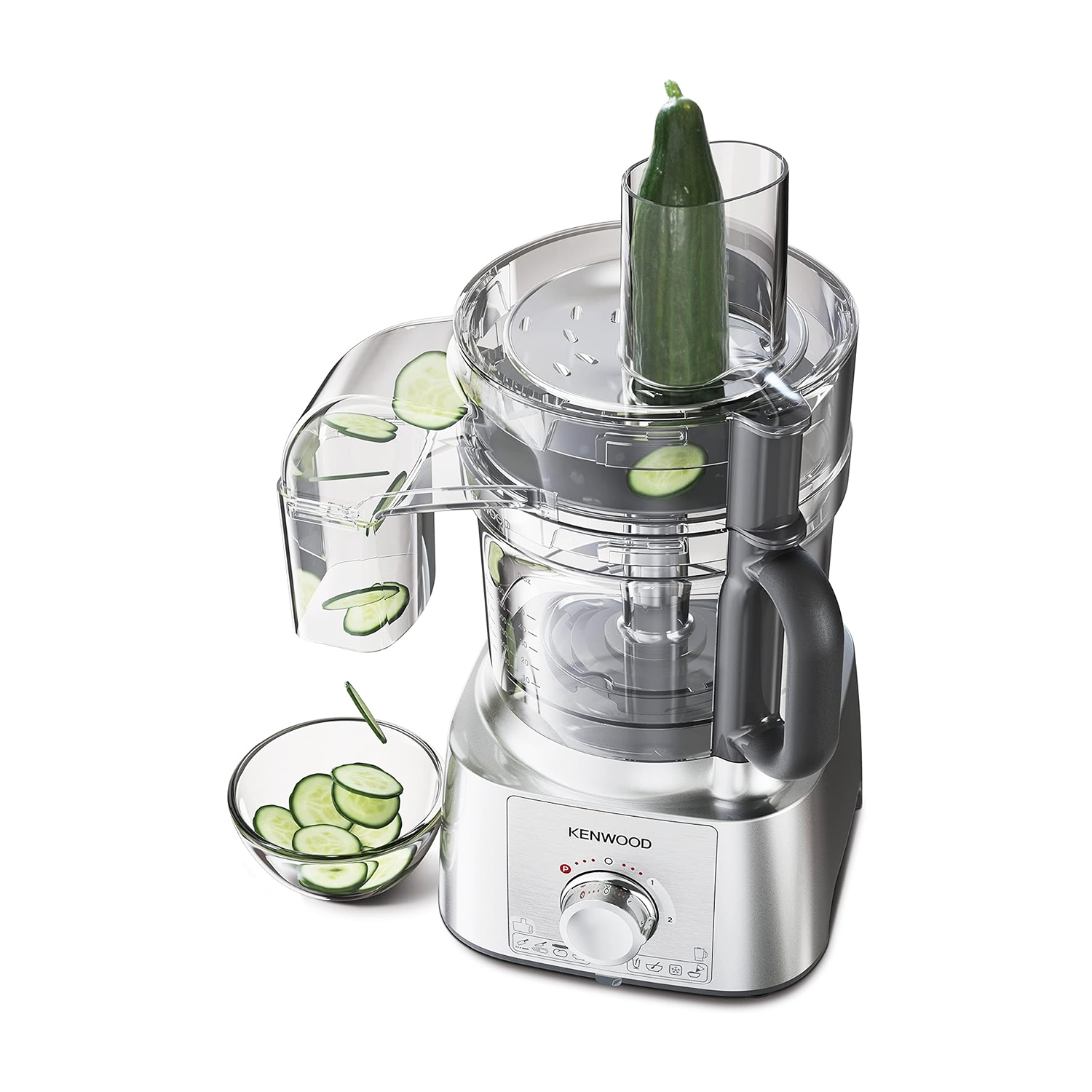 Kenwood MultiPro Express Food Processor, 1000  Watt, • FDP65880SI