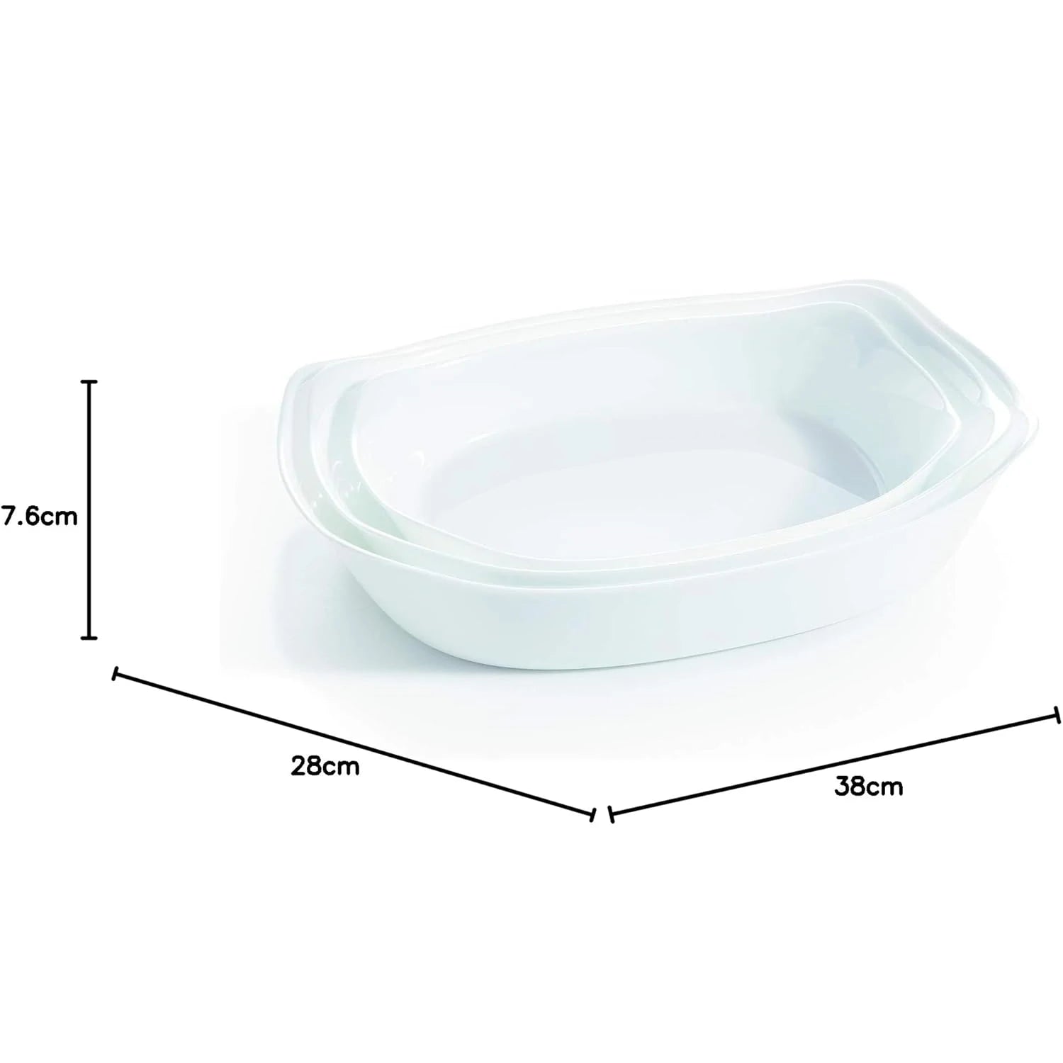 Luminarc Smart Carine Cuisine Oven Dish Set, 3 Pieces