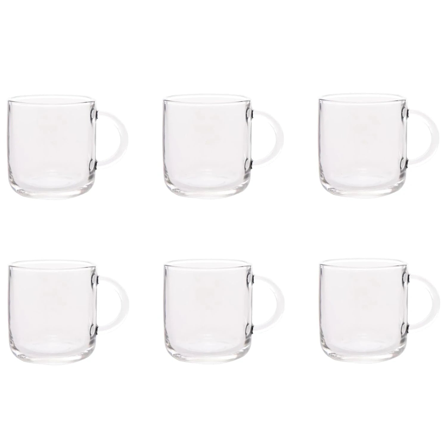 Pasabahce Iconic Mug Set, 6 Pcs