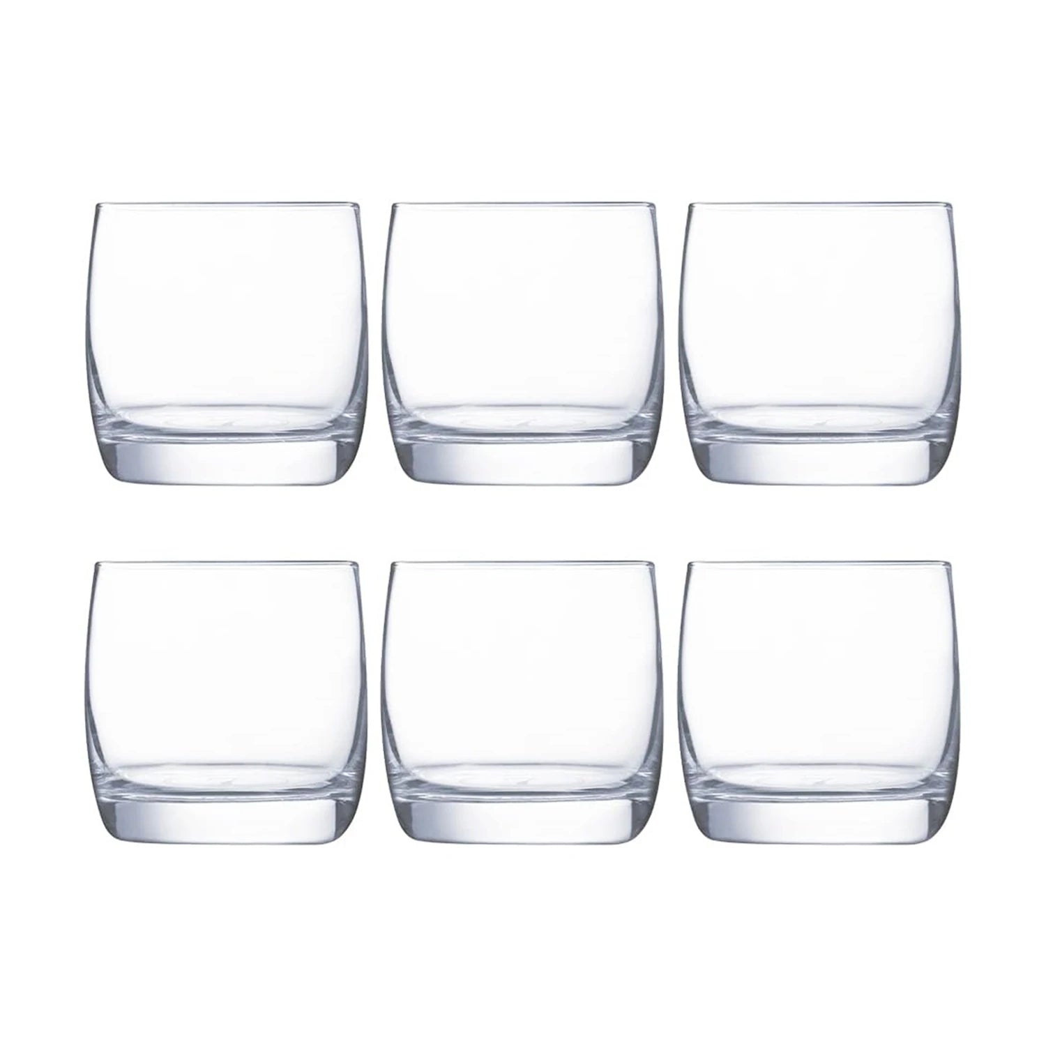 Luminarc Pearl Vigne Old Fashion Tumbler Glass, 6 pieces