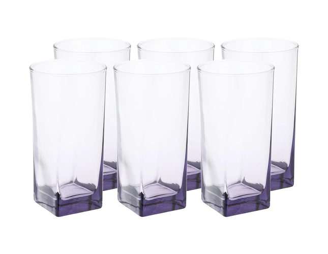 PasabahceCarre Highball Glass, 6 pieces