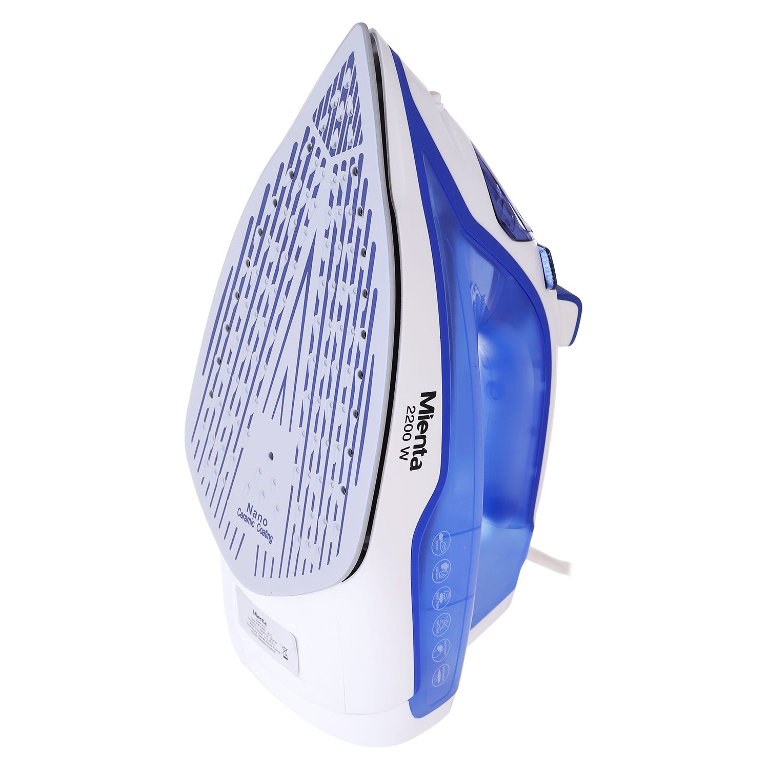 Mienta Steam Iron, 2200 Watt, • SI181438A