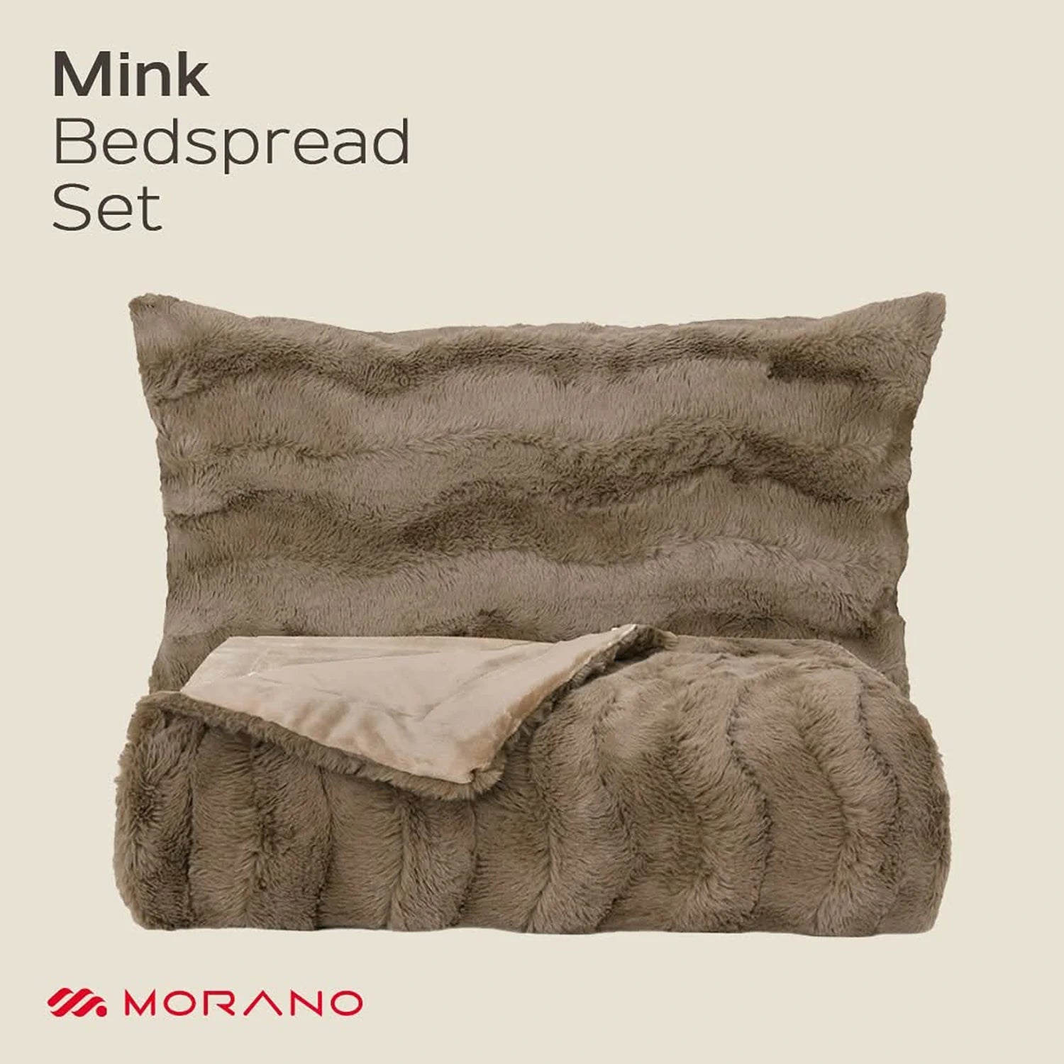 Morano Mink Blanket Set, 3 Pieces