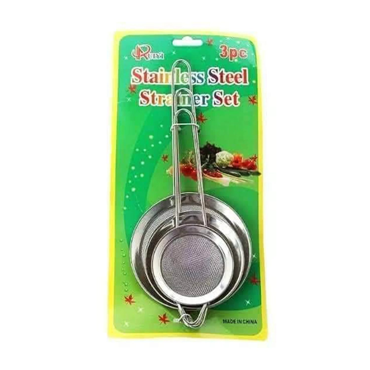 Stainless Steel Tea Infuser, 3 Pcs