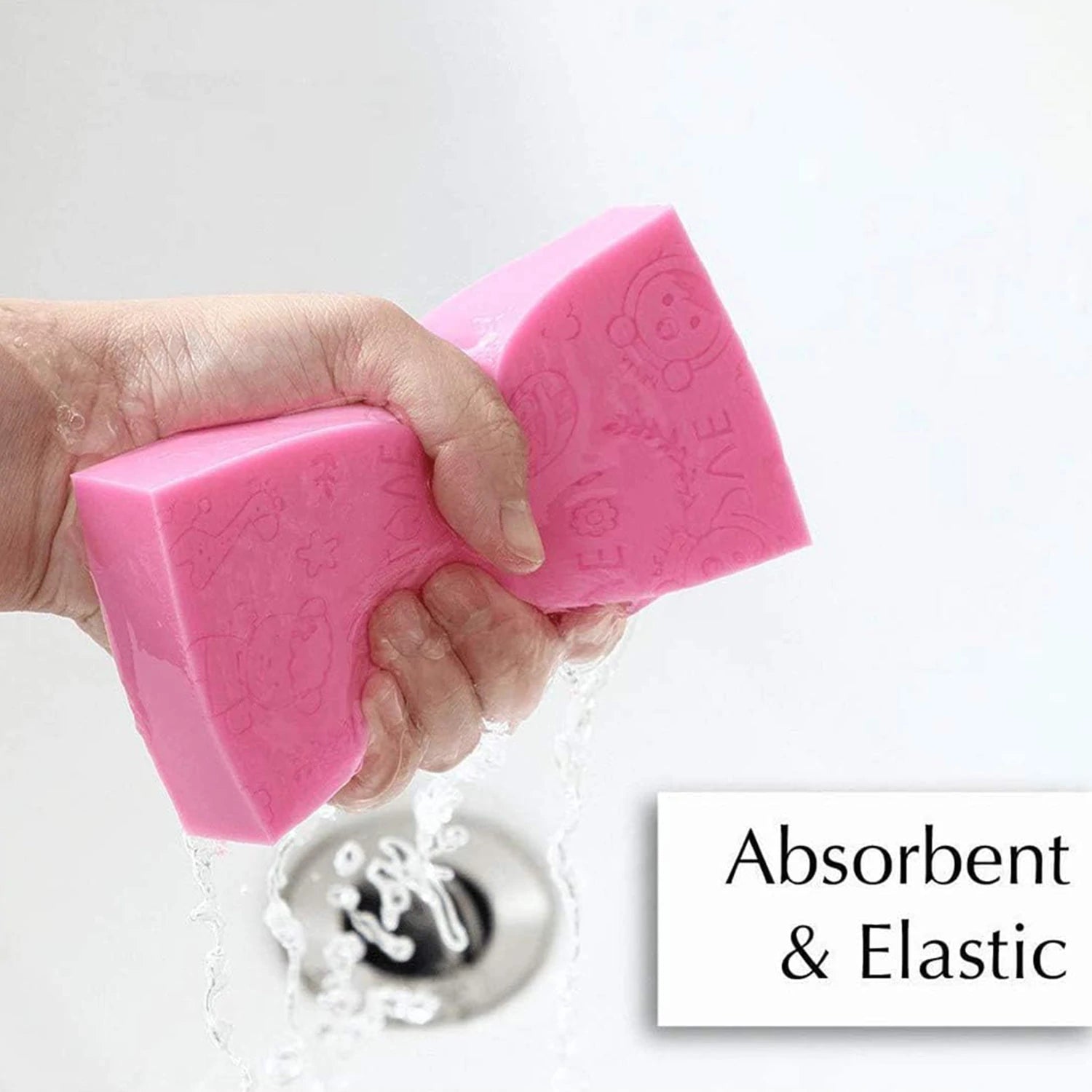 Sponge to remove dead skin