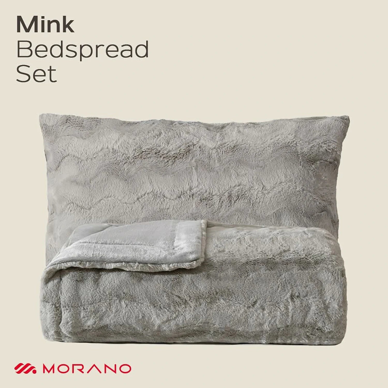 Morano Mink Blanket Set, 3 Pieces