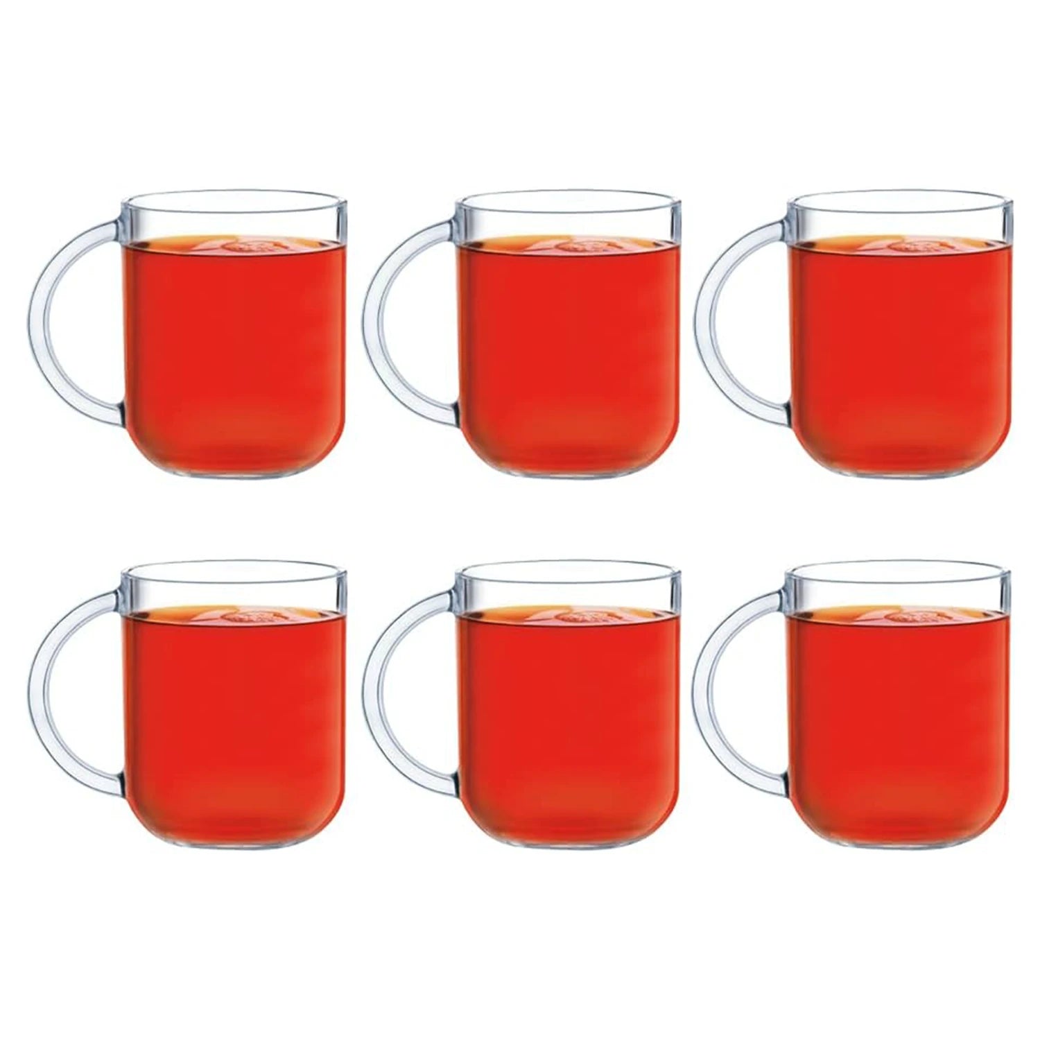 Luminarc Troquet Mug Set, 6 Pcs