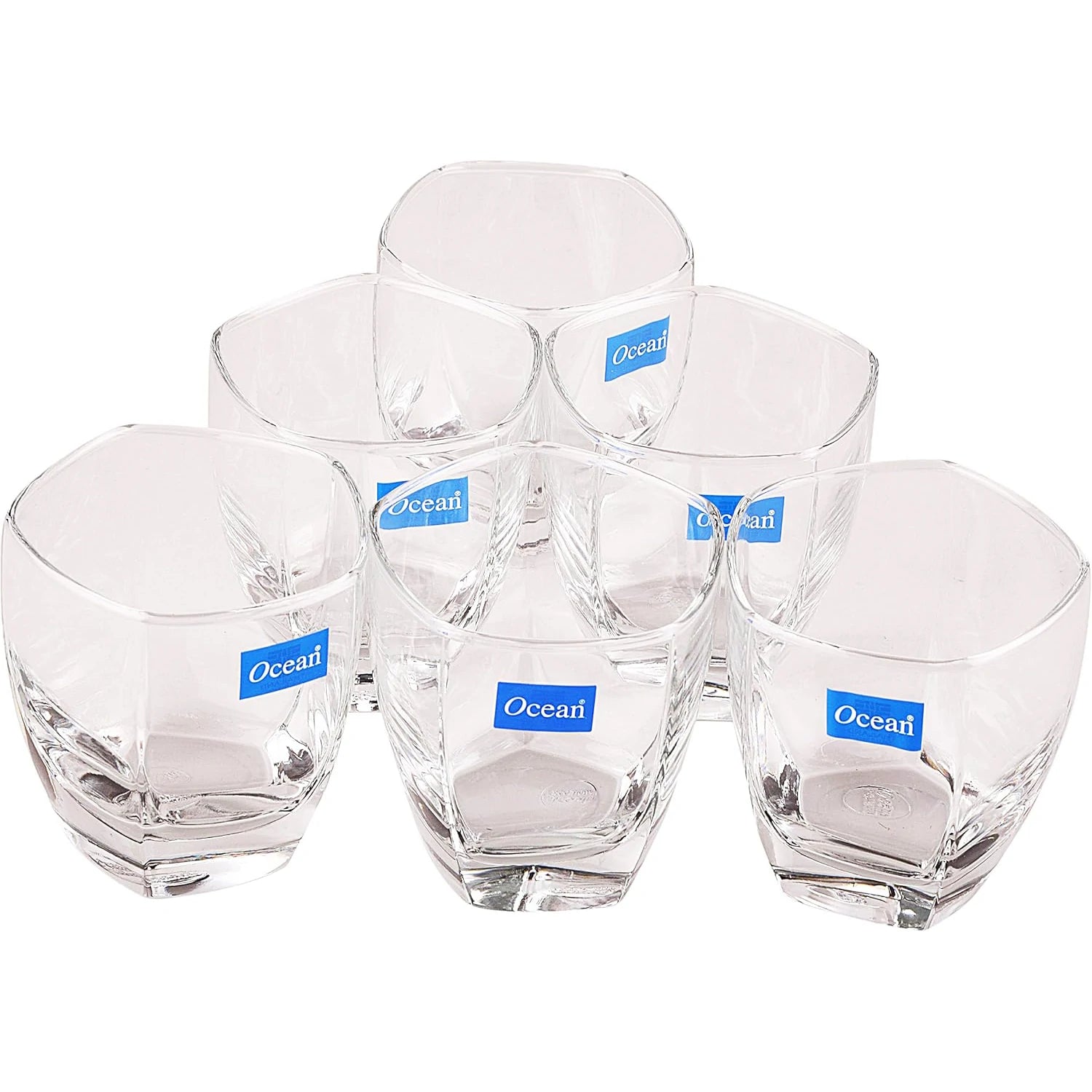 Ocean Sensation Rock Cup Set, 6 pieces