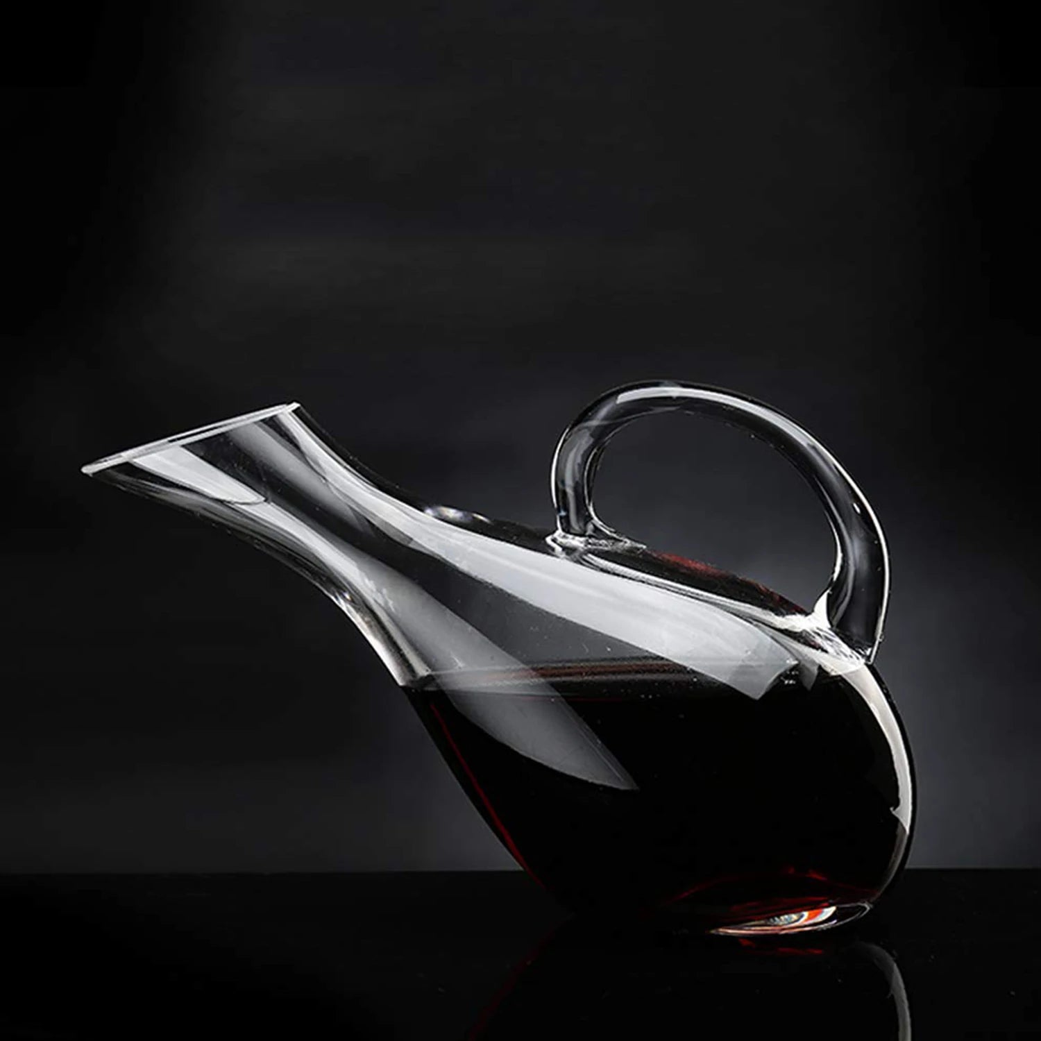 Swan High Capacity Decanter Red Wine Lead-free Crystal Glass With Handle Wine Jug The Jug