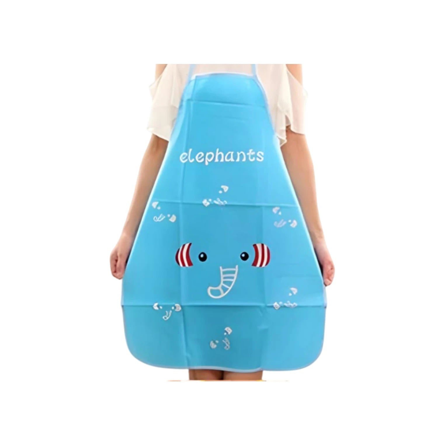 Cute Elephants Kitchen Bib Apron