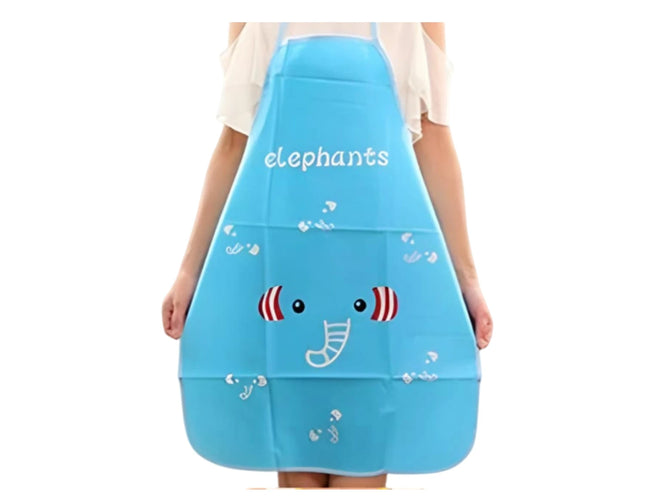 Cute Elephants Kitchen Bib Apron