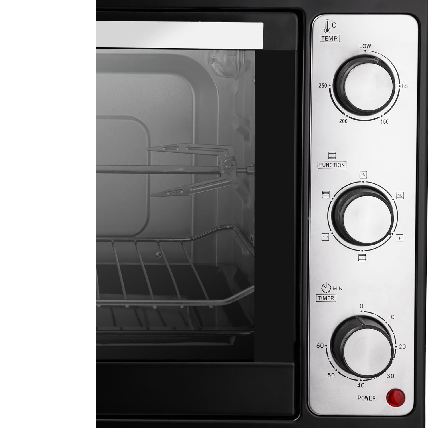 Tornado Electric Oven, 48 liter, • TEO•-48DGE(K)