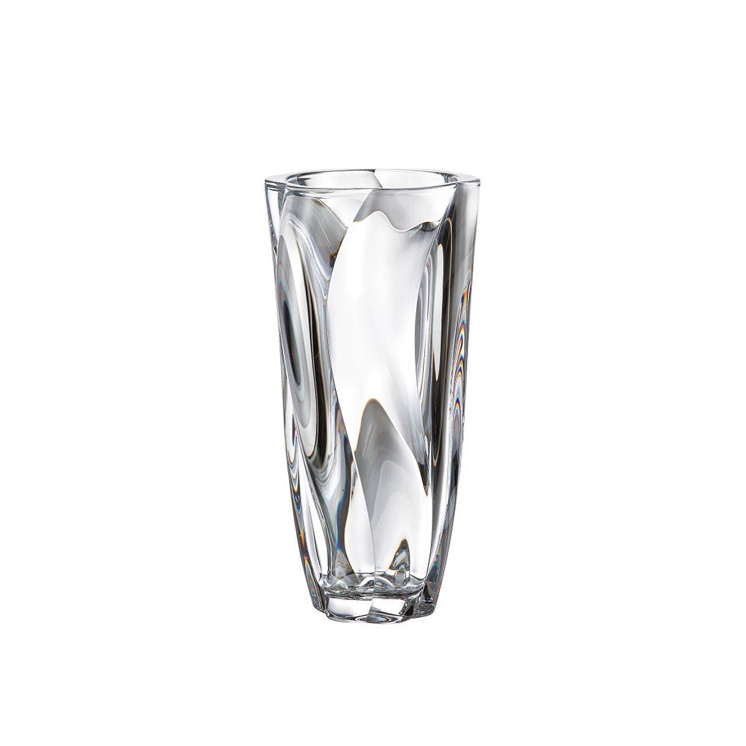 Bohemia Crystal vase Barley Twist 305mm