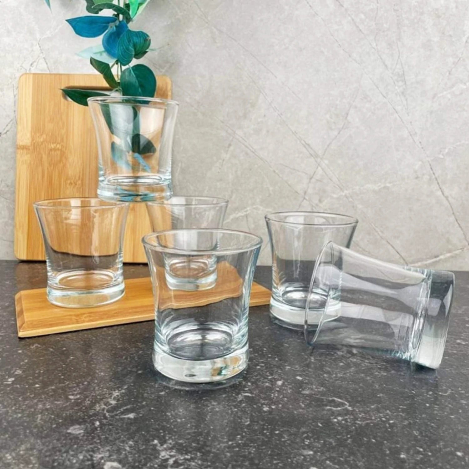 Pasabahce Azur Cup Set, 6 pieces