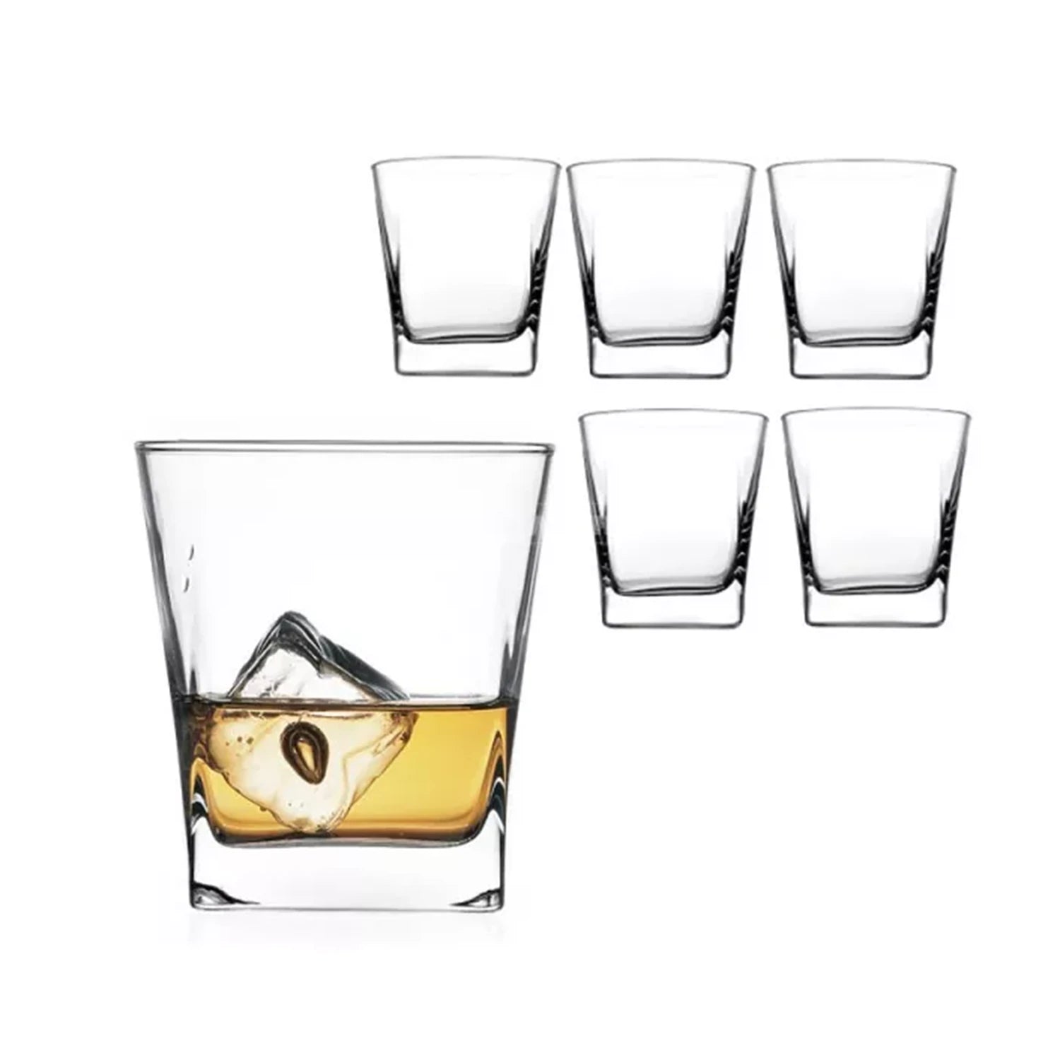 Pasabahce  Carre Cup Set, 6 pieces