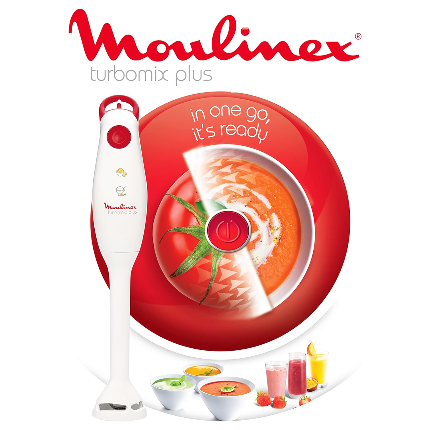 Moulinex Hand Blender, 350 Watt, • DD1001EG