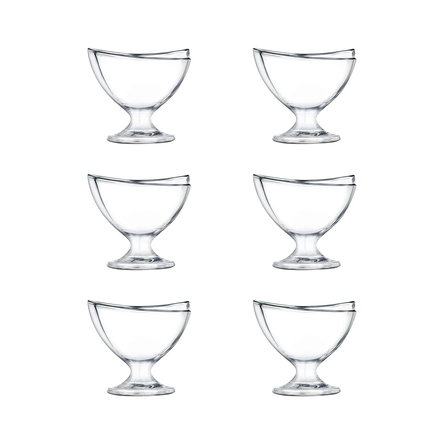 Ocean Delight Ice Cream Cup Set, 6 pieces