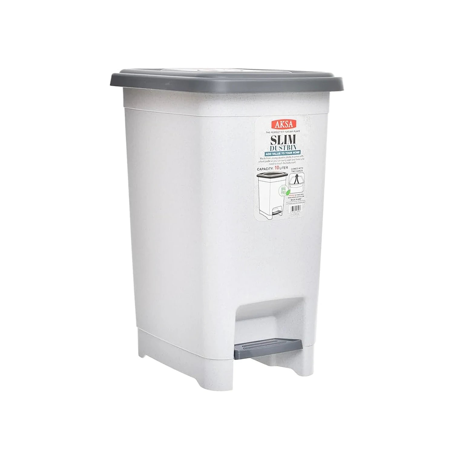 Aksa Home Plastic Dust Bin, 40 litre