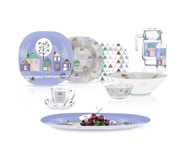 Luminarc Arcoprex Itzmana Dinner Set, 46 Pieces