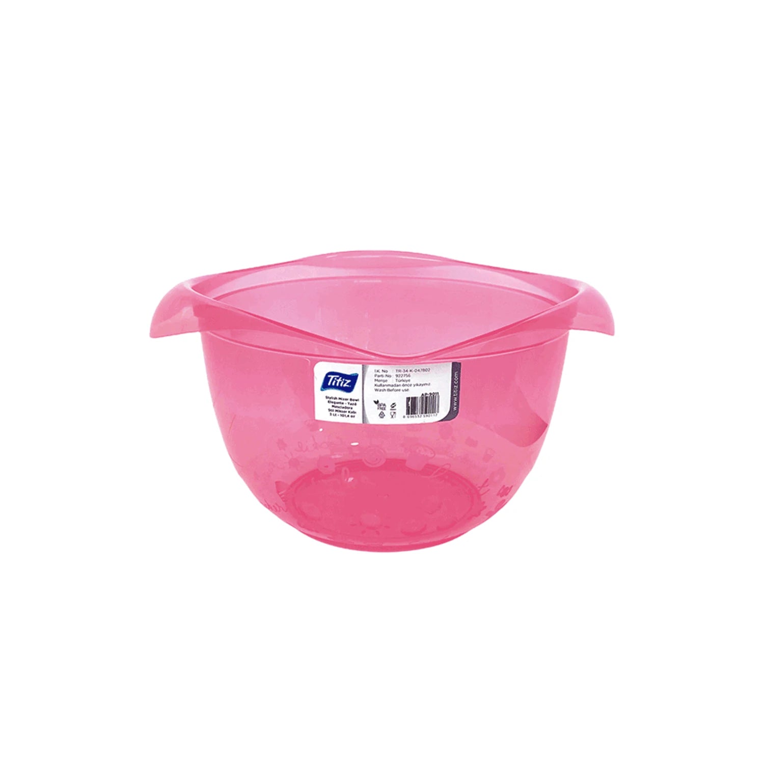 Titiz Stylish Mixer Bowl, 3 Liter